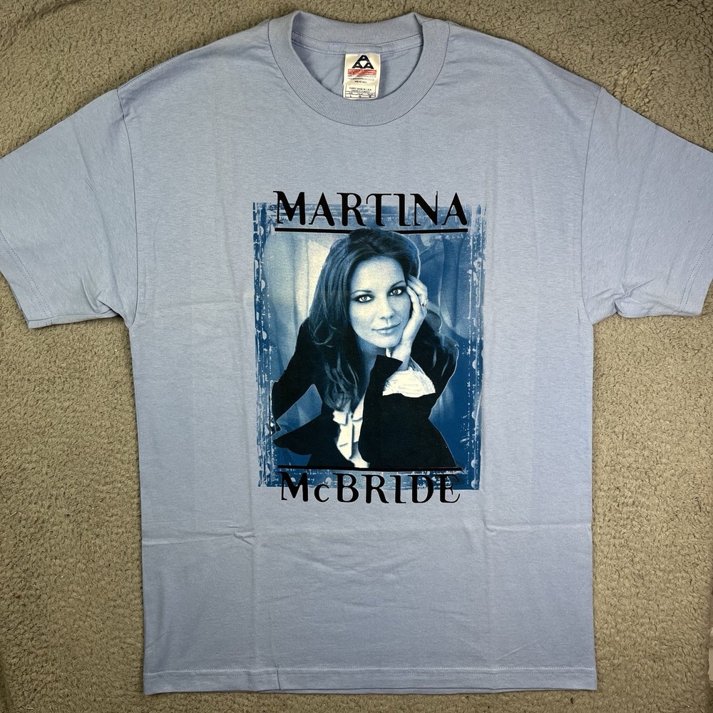 Vintage 2003 Martina McBride Country Music Tour Graphic T-Shirt Adult Size L - Picture 1 of 7